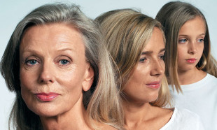 Mudanças relacionadas à idade da pele do rosto
