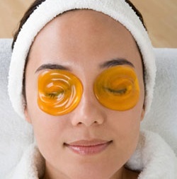 máscara de olho para rejuvenescimento da pele