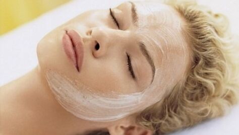 máscara facial rejuvenescedora