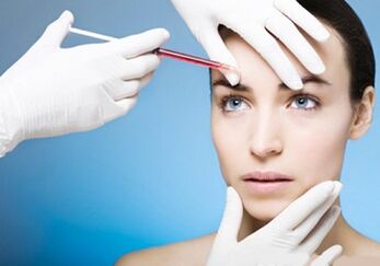 técnicas de injeção para rejuvenescimento da pele facial
